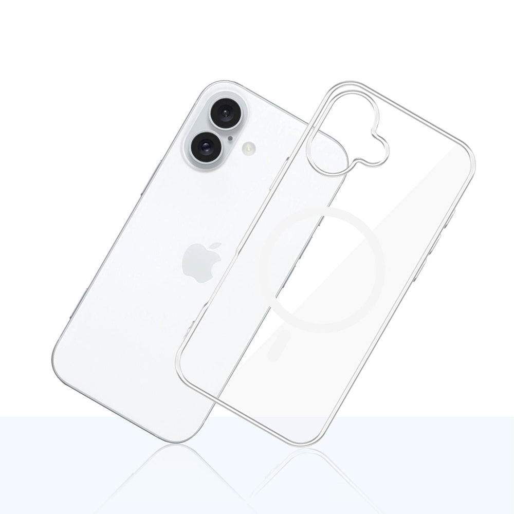 MagSafe pouzdro pro Apple iPhone 16, 3MK, Clear MagCase, Průhledné