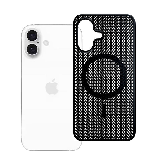 MagSafe pouzdro pro Apple iPhone 16, 3MK, COOLing, černé