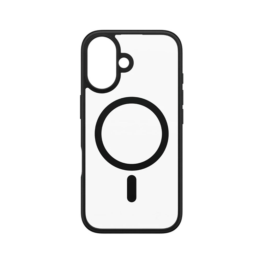 Pouzdro MagSafe pro Apple iPhone 16, PanzerGlass, Frame, Černá Transparentní