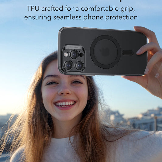 Pouzdro MagSafe pro Apple iPhone 16 Pro, ESR, Zero, Saténově černé