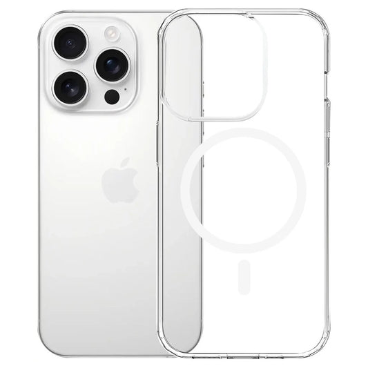 MagSafe pouzdro pro Apple iPhone 16 Pro Max, 3MK, Armor MagCase, Transparentní