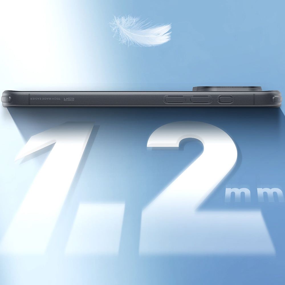 Pouzdro MagSafe pro Apple iPhone 16 Pro Max, ESR, Zero, Saténově černé