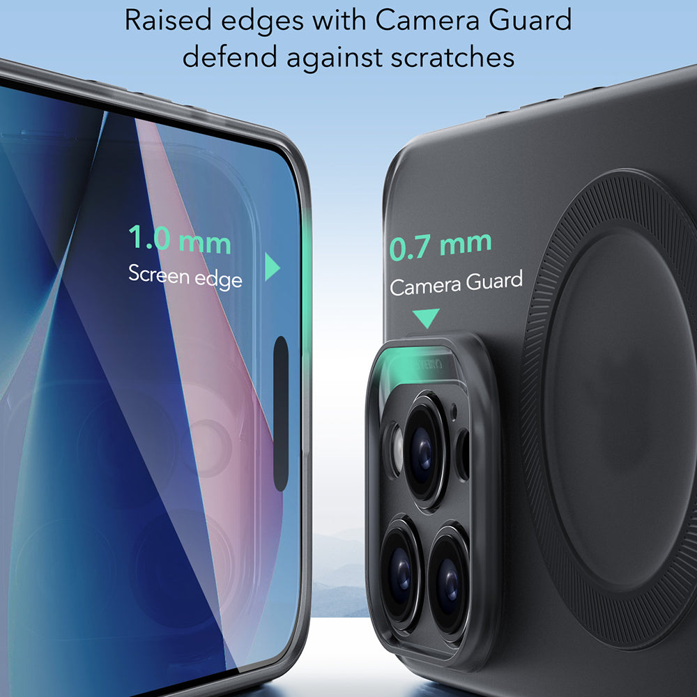 Pouzdro MagSafe pro Apple iPhone 16 Pro Max, ESR, Zero, Saténově černé