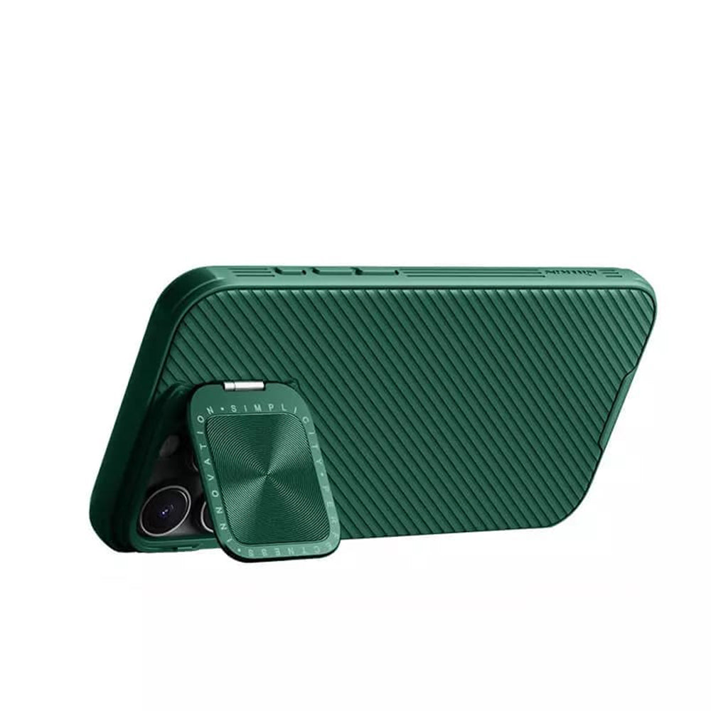 MagSafe pouzdro pro Apple iPhone 16 Pro Max, Nillkin, CamShield Prop, Zelené