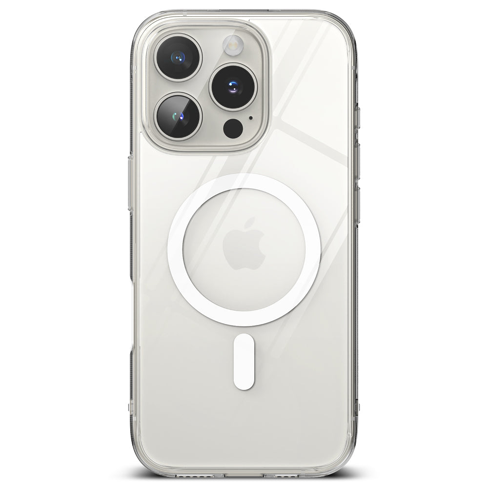 MagSafe pouzdro pro Apple iPhone 16 Pro Max, Ringke, Fusion, průhledné