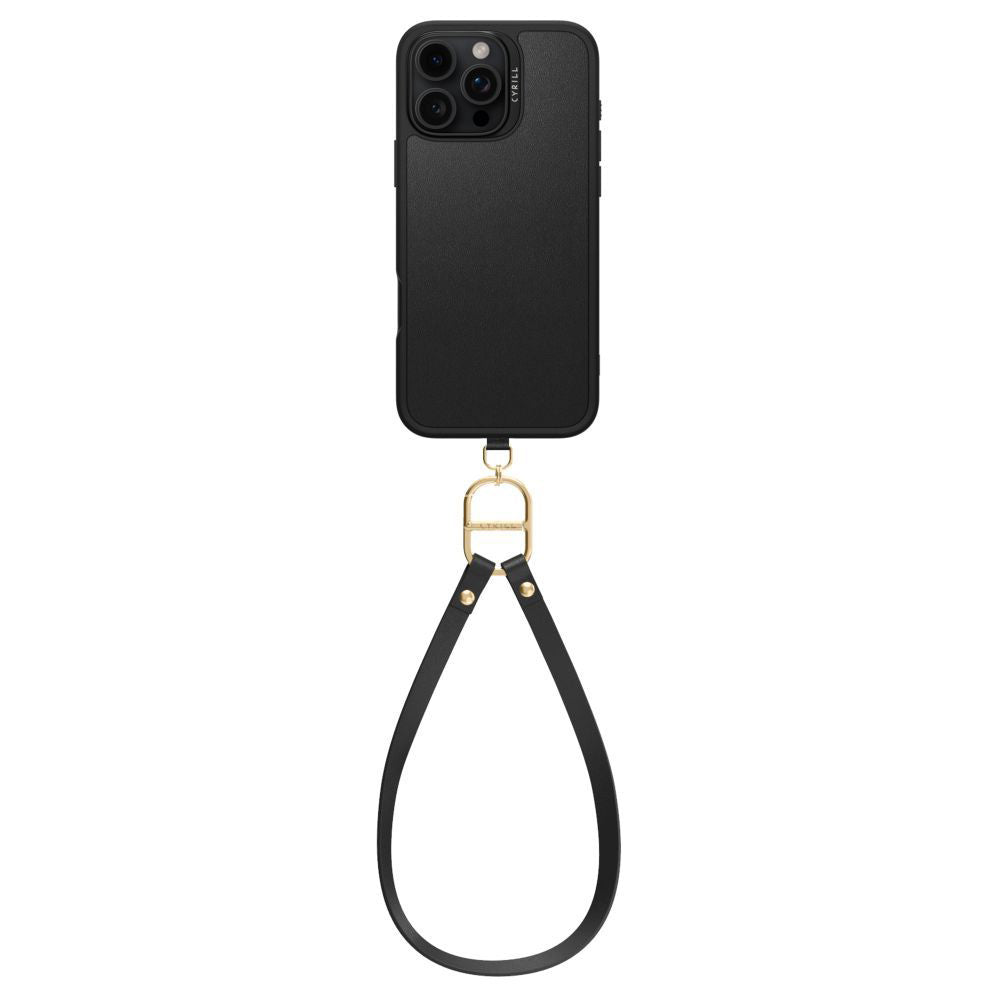 Pouzdro MagSafe pro Apple iPhone 16 Pro Max, Spigen, Cyrill Kajuk Classic Charm, Černá