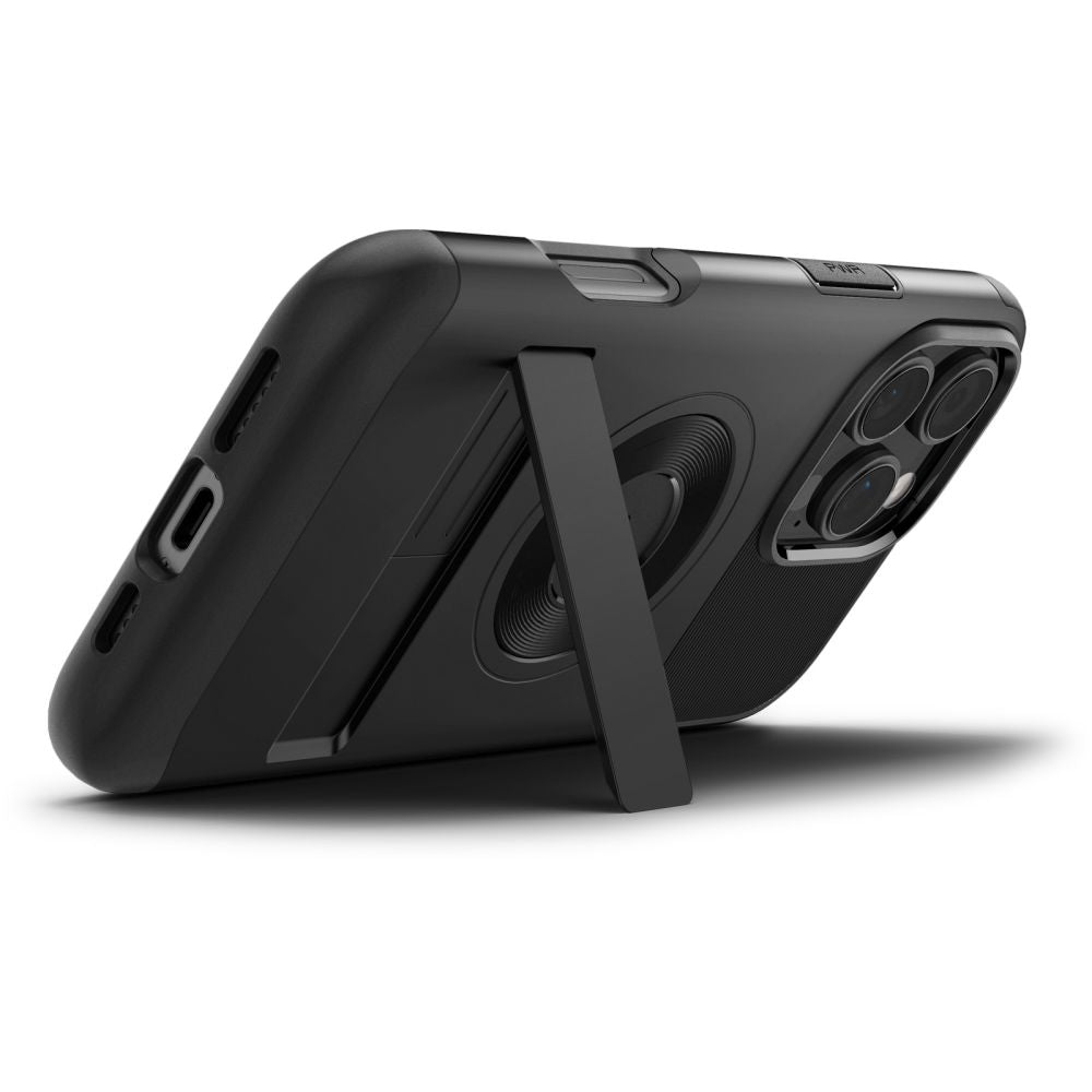 Pouzdro MagSafe pro Apple iPhone 16 Pro Max, Spigen, Slim Armor, Černé