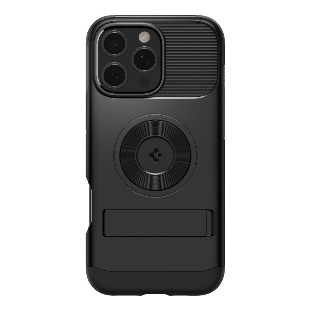 Pouzdro MagSafe pro Apple iPhone 16 Pro Max, Spigen, Slim Armor, Černé