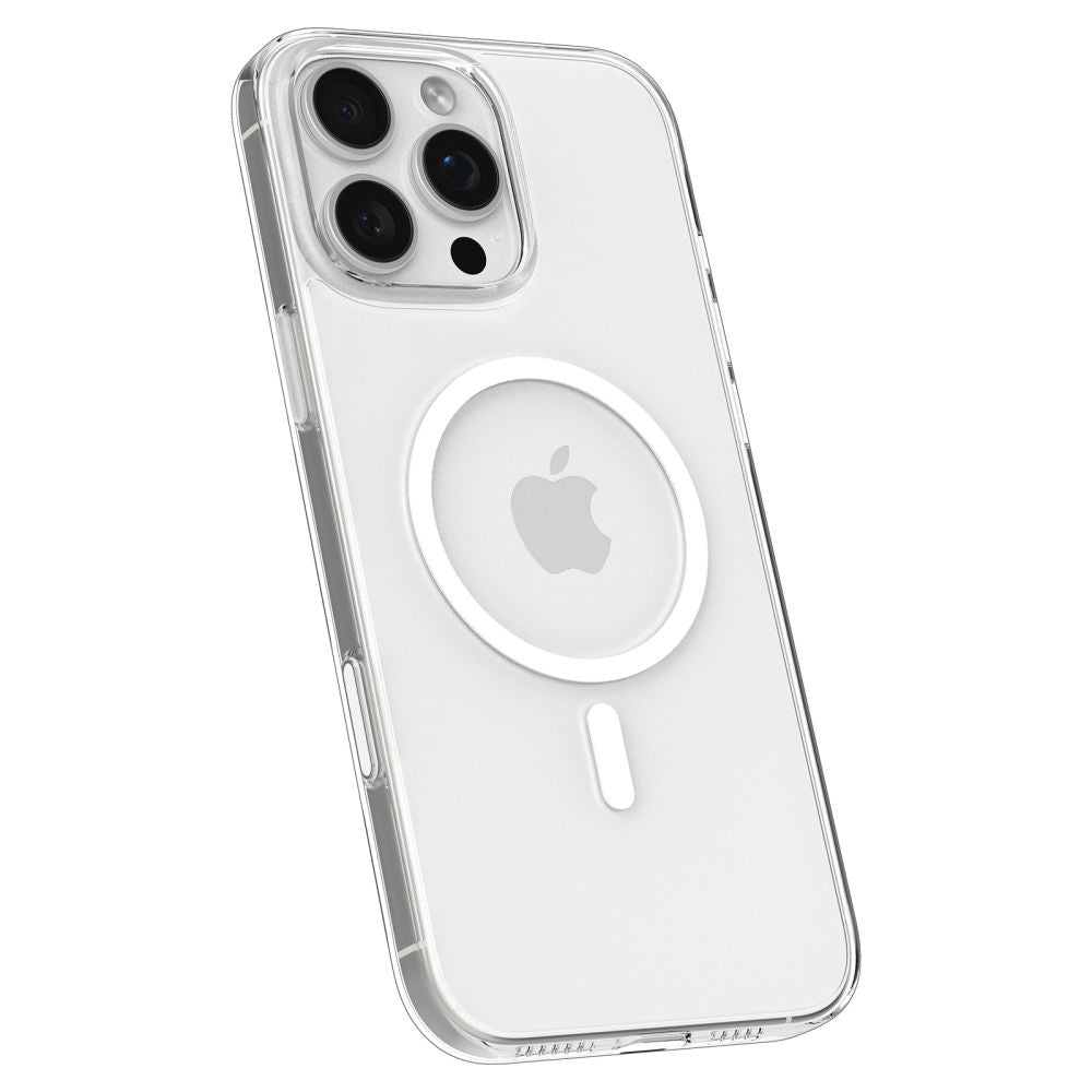Pouzdro MagSafe pro Apple iPhone 16 Pro Max, Spigen, Thin Fit, Bílá ACS09315