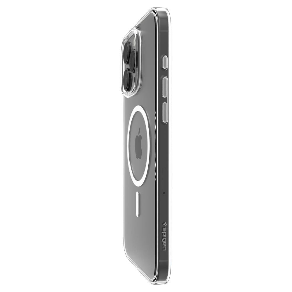 Pouzdro MagSafe pro Apple iPhone 16 Pro Max, Spigen, Thin Fit, Bílá ACS09315