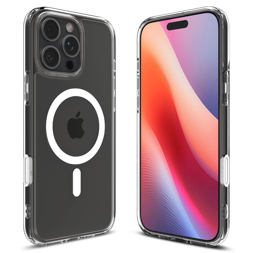 Pouzdro MagSafe pro Apple iPhone 16 Pro Max, Spigen, Ultra Hybrid T, Bílá ACS08505