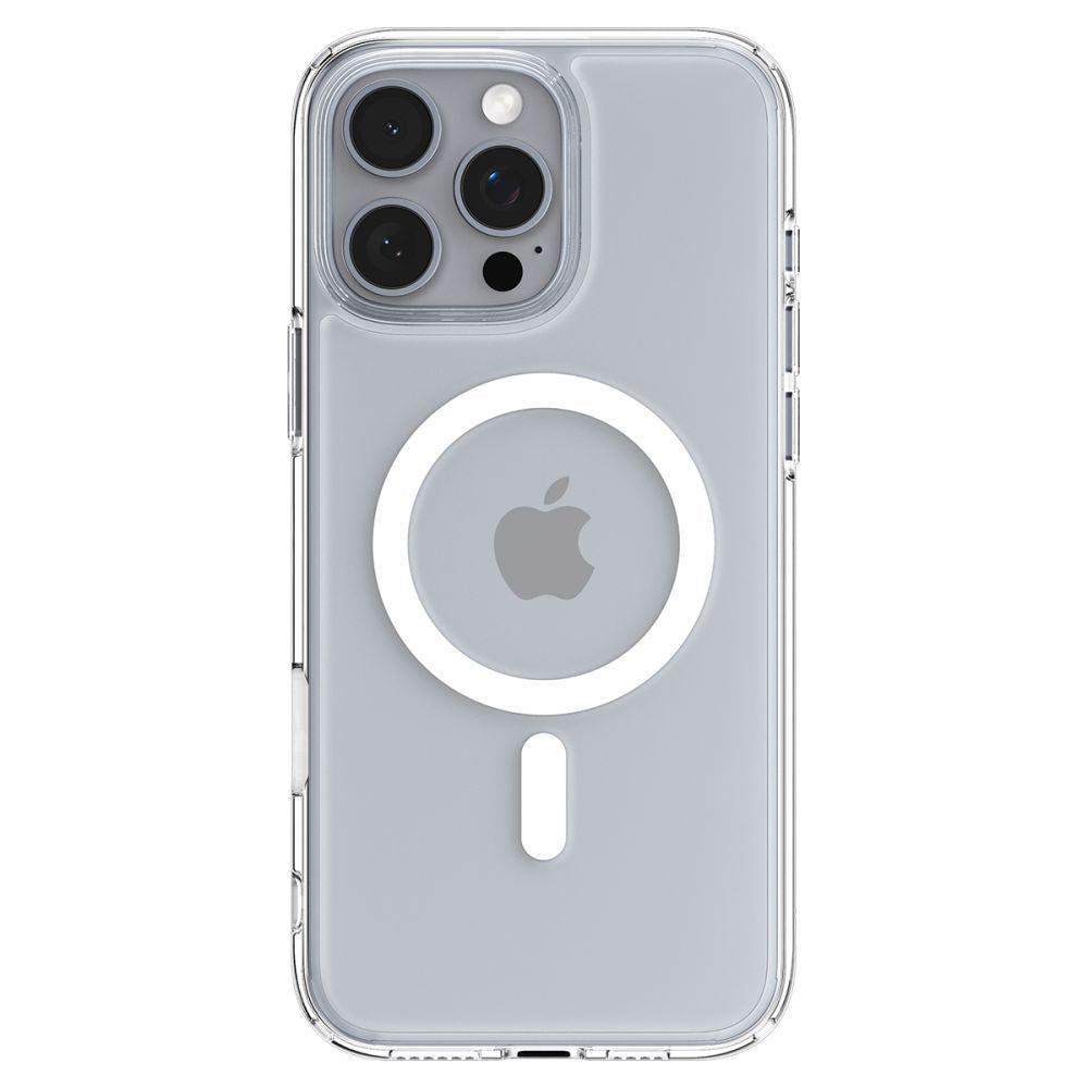 Pouzdro MagSafe pro Apple iPhone 16 Pro Max, Spigen, Ultra Hybrid T, Bílá ACS08505