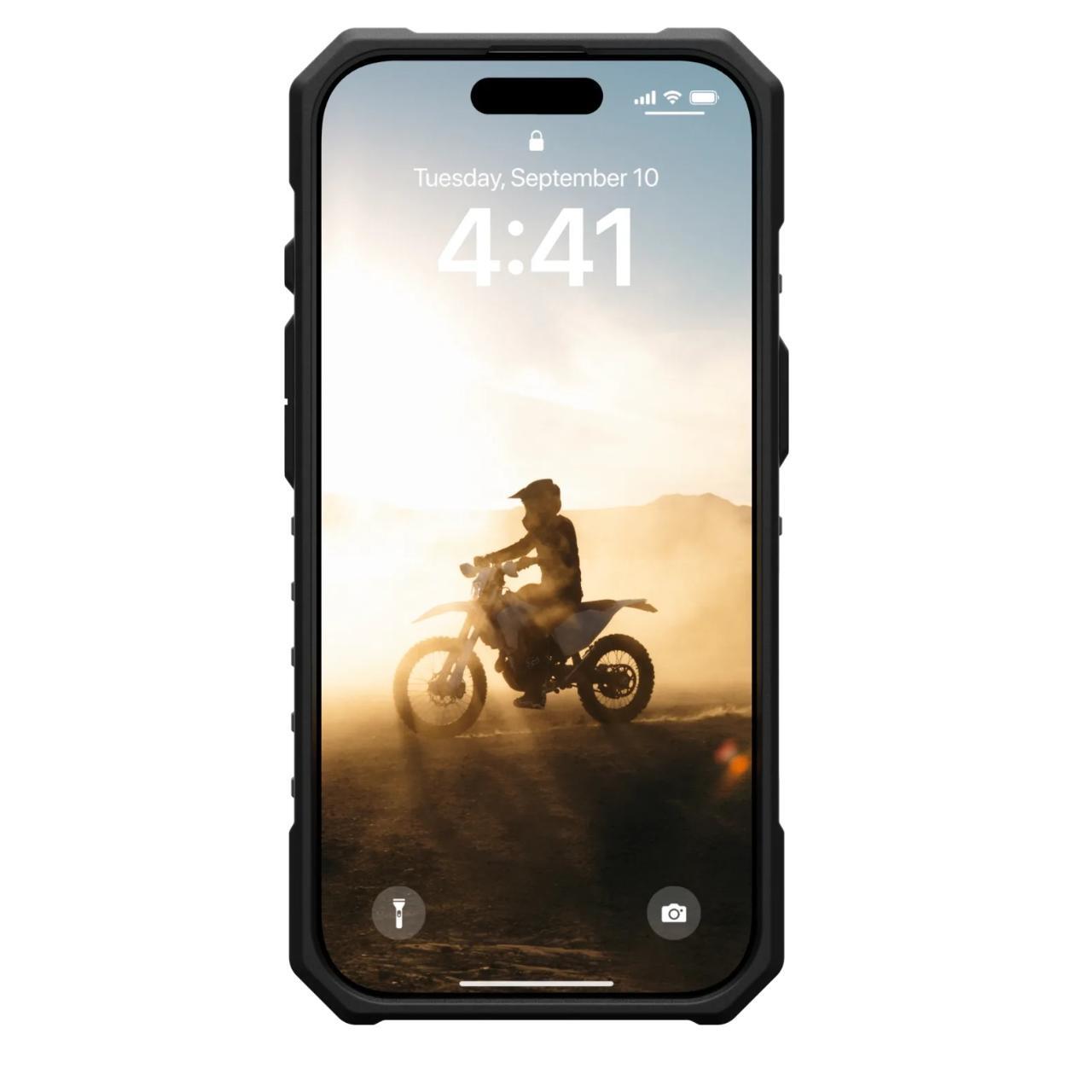 MagSafe pouzdro pro Apple iPhone 16 Pro Max, Urban Armor Gear, Pathfinder Clear, Šedé