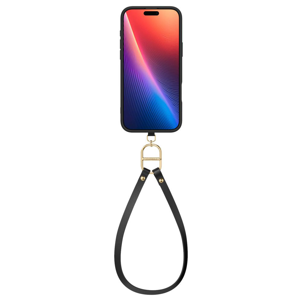 Pouzdro MagSafe pro Apple iPhone 16 Pro, Spigen, Cyrill Kajuk Classic Charm, Černá