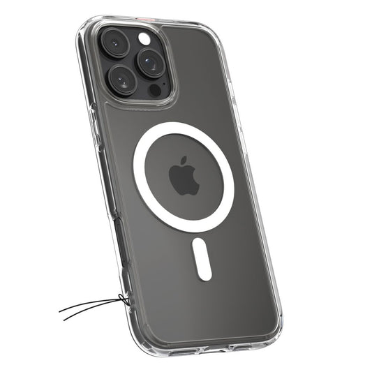 Pouzdro MagSafe pro Apple iPhone 16 Pro, Spigen, Ultra Hybrid, Bílá ACS08129