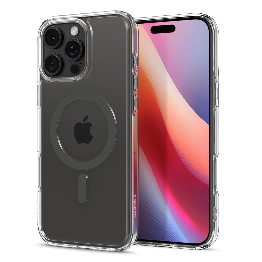 Pouzdro MagSafe pro Apple iPhone 16 Pro, Spigen, Ultra Hybrid, Černé