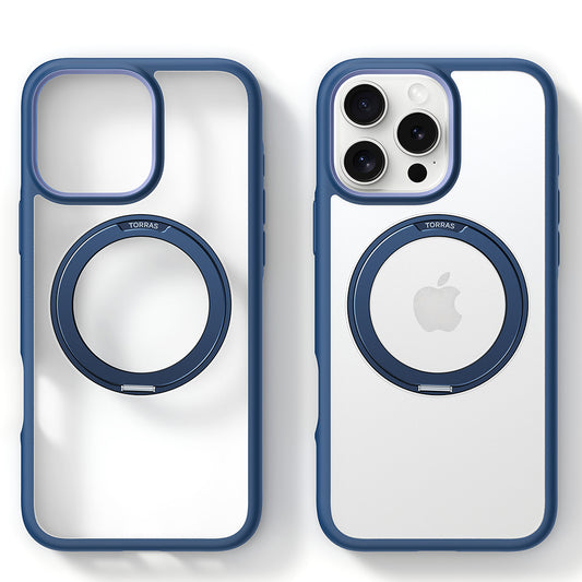 Pouzdro MagSafe pro Apple iPhone 16 Pro, Torras, Ostand R Fusion, Námořnická modř