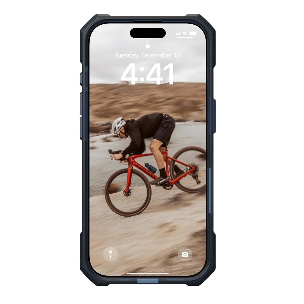 MagSafe pouzdro pro Apple iPhone 16 Pro, Urban Armor Gear, Essential Armor, modré