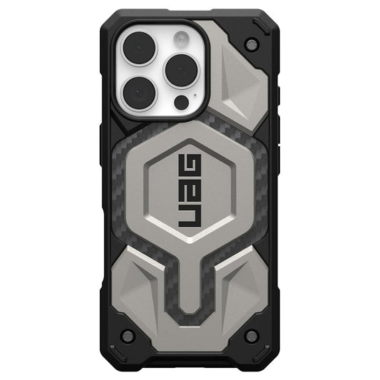MagSafe pouzdro pro Apple iPhone 16 Pro, Urban Armor Gear, Monarch Pro, Šedé