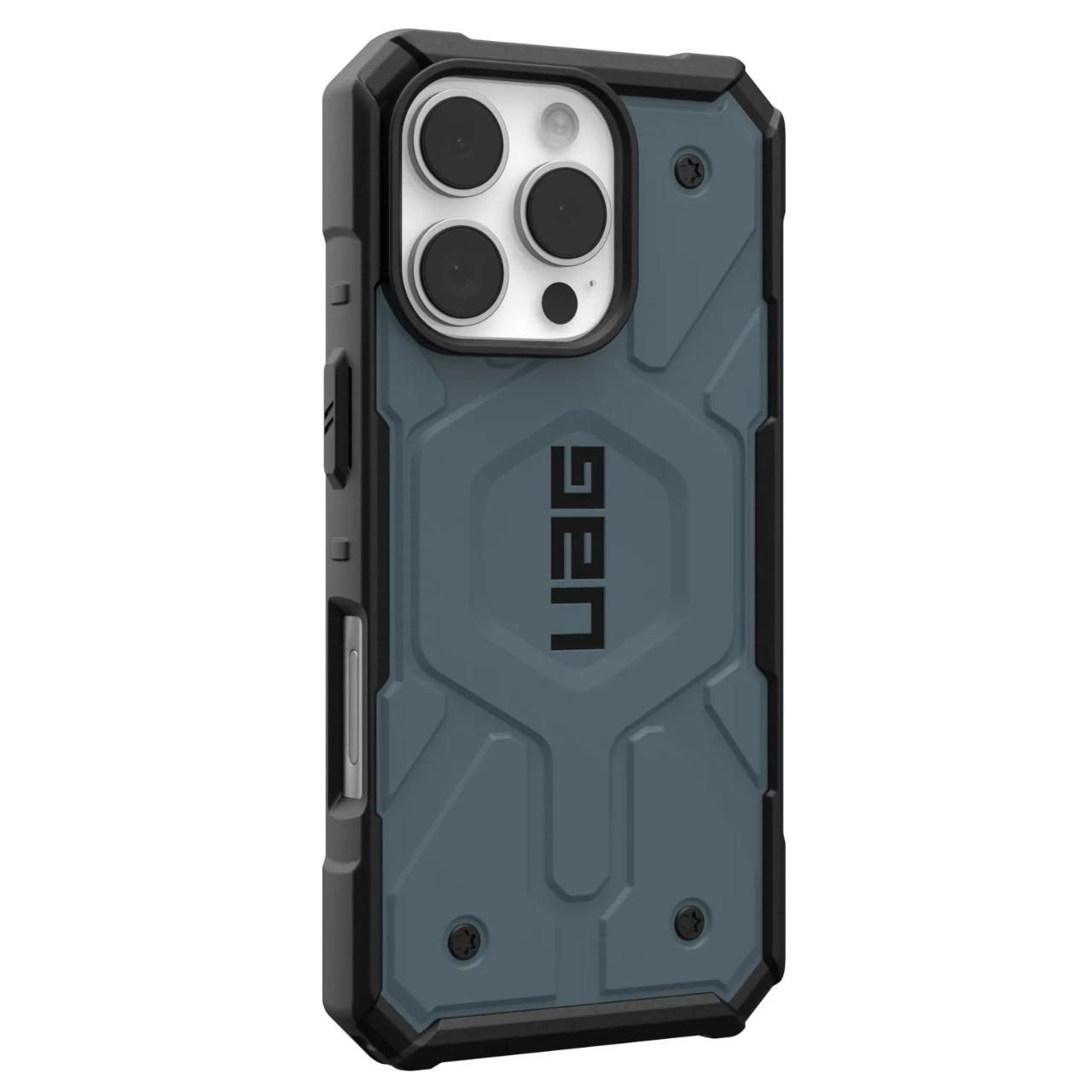 MagSafe pouzdro pro Apple iPhone 16 Pro, Urban Armor Gear, Pathfinder, modré