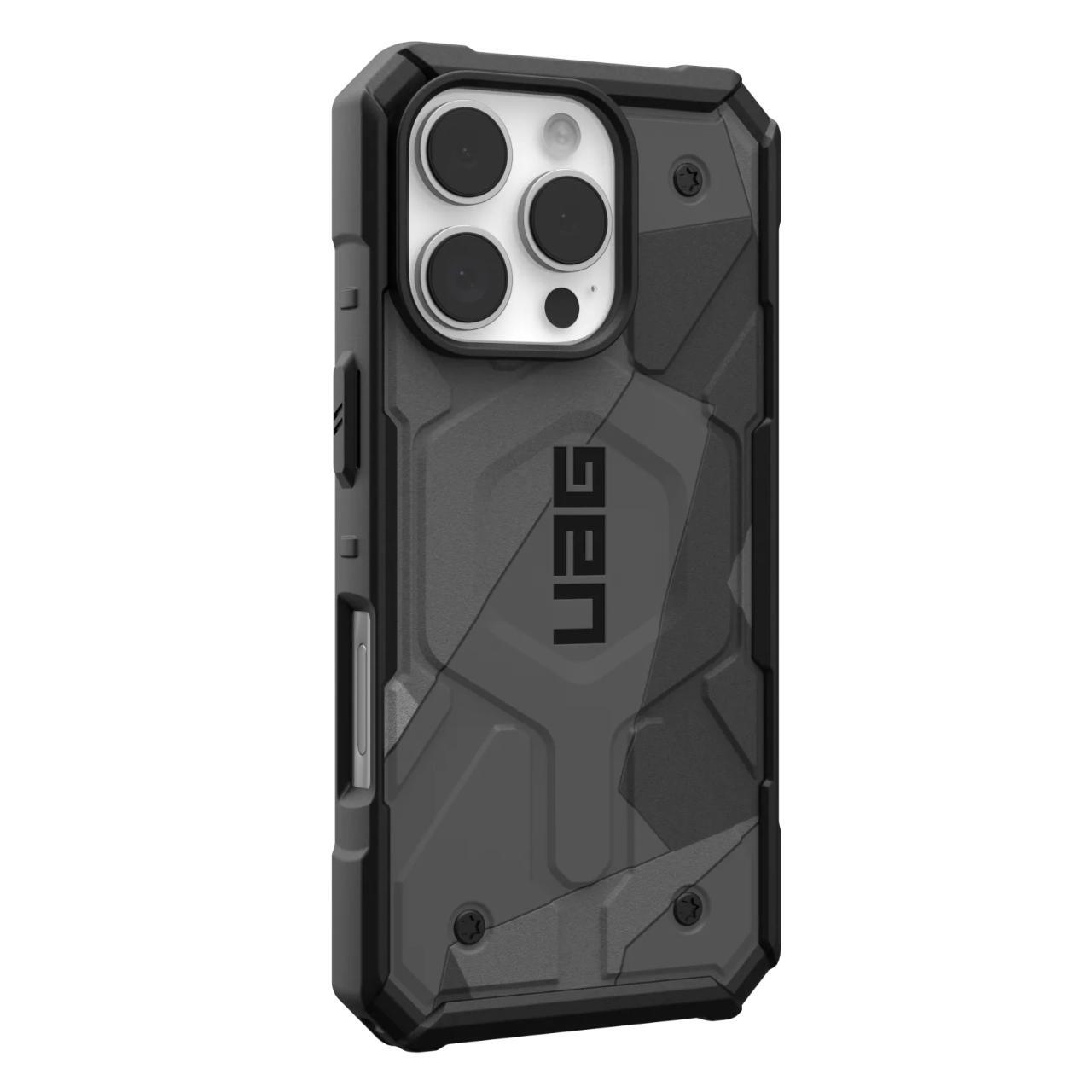 MagSafe pouzdro pro Apple iPhone 16 Pro, Urban Armor Gear, Pathfinder SE Geo Camo, Maskáčové