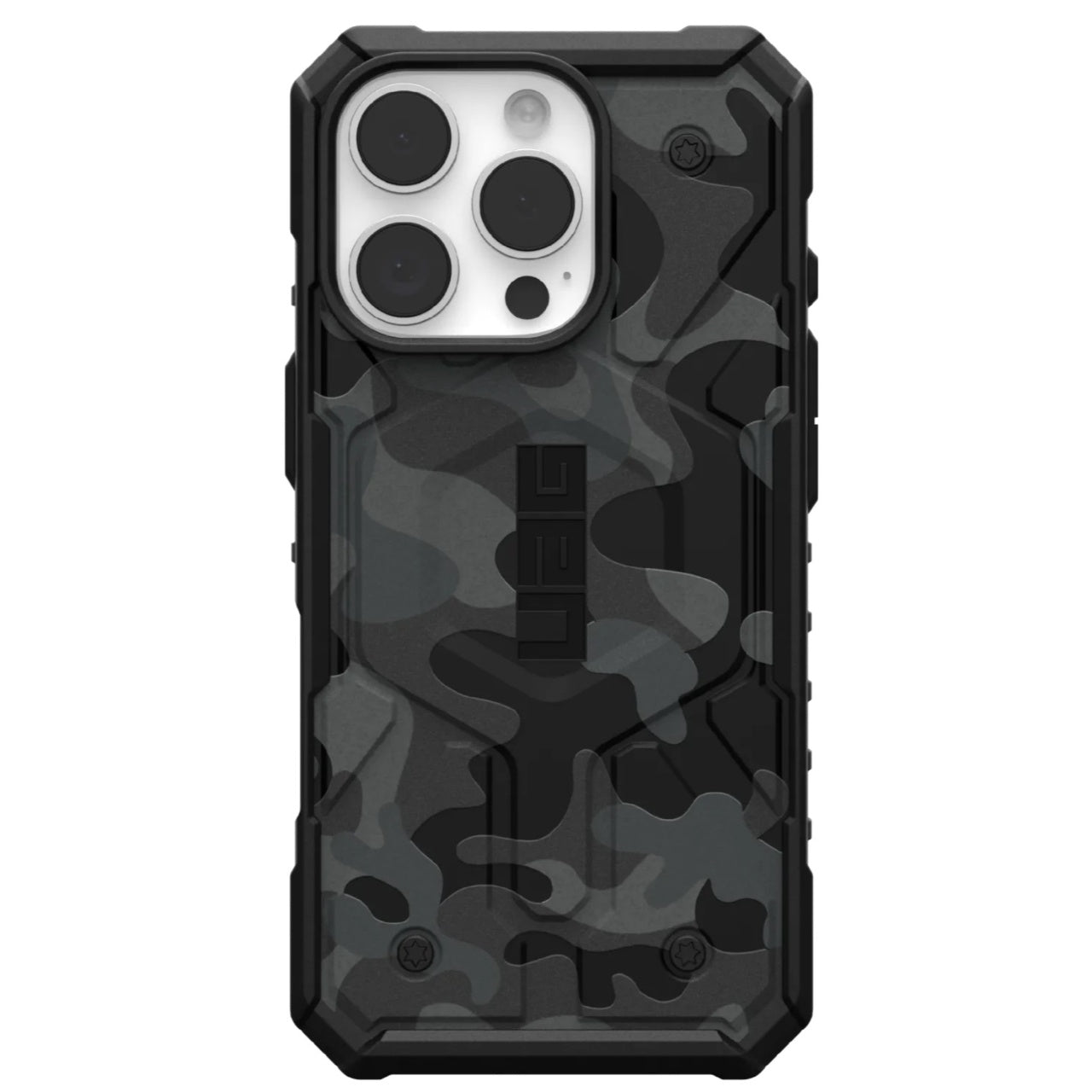 MagSafe pouzdro pro Apple iPhone 16 Pro, Urban Armor Gear, Pathfinder SE Midnight Camo, Maskáčové