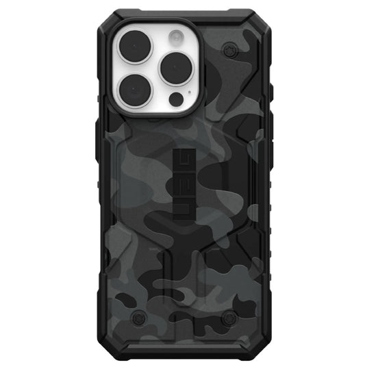 MagSafe pouzdro pro Apple iPhone 16 Pro, Urban Armor Gear, Pathfinder SE Midnight Camo, Maskáčové