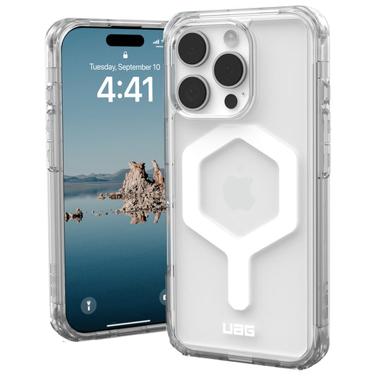 MagSafe pouzdro pro Apple iPhone 16 Pro, Urban Armor Gear, Plyo, bílé
