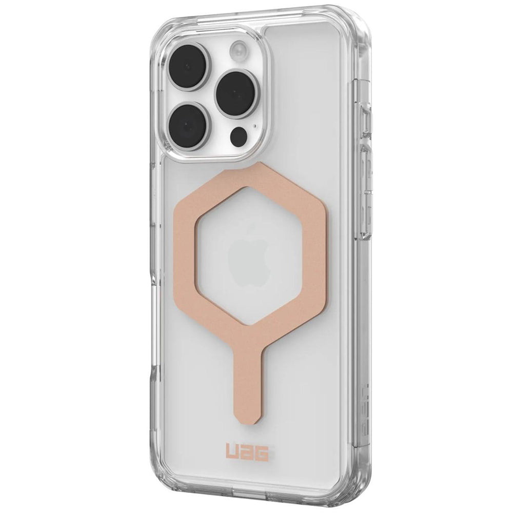 MagSafe pouzdro pro Apple iPhone 16 Pro, Urban Armor Gear, Plyo, Růžově zlatá