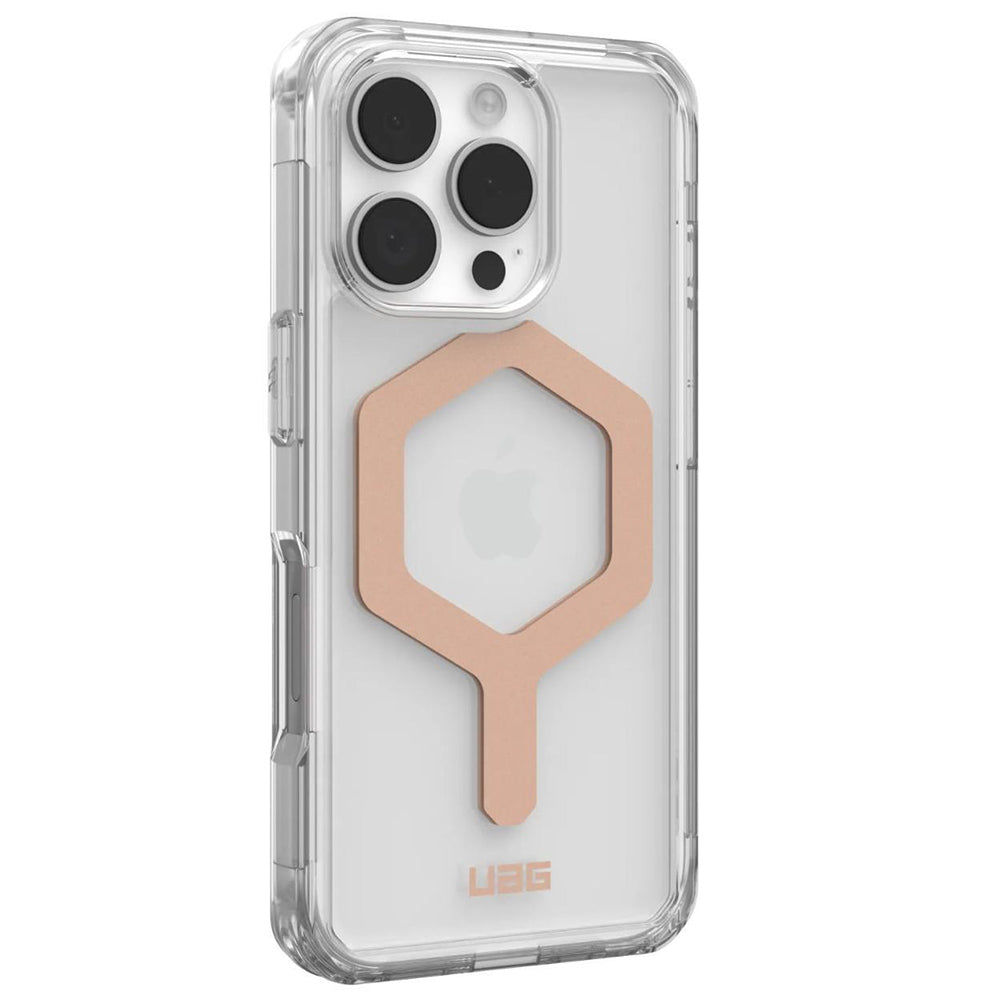MagSafe pouzdro pro Apple iPhone 16 Pro, Urban Armor Gear, Plyo, Růžově zlatá
