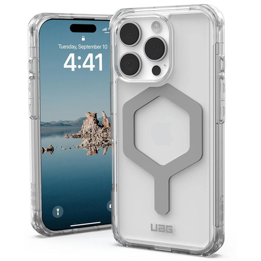 MagSafe pouzdro pro Apple iPhone 16 Pro, Urban Armor Gear, Plyo, průhledné