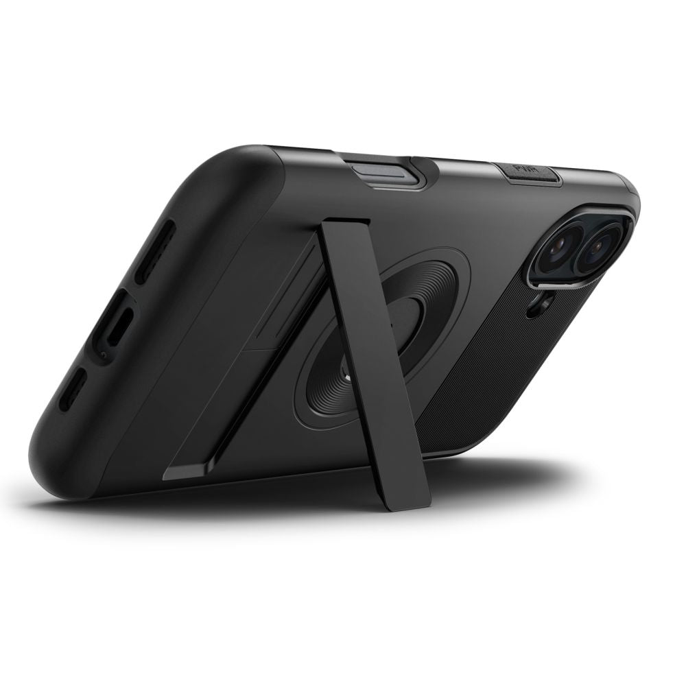 Pouzdro MagSafe pro Apple iPhone 16, Spigen, Slim Armor, Černé