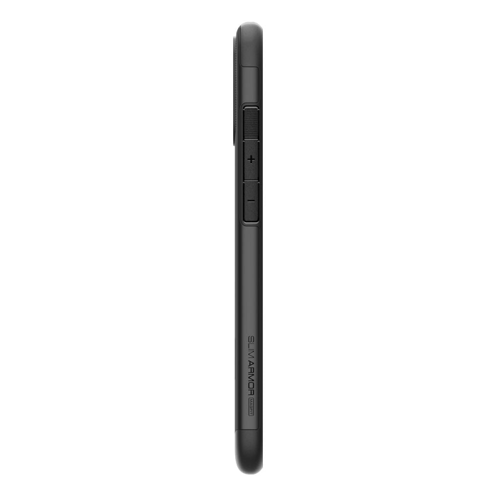 Pouzdro MagSafe pro Apple iPhone 16, Spigen, Slim Armor, Černé
