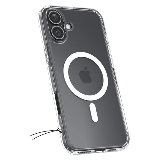 Pouzdro MagSafe pro Apple iPhone 16, Spigen, Ultra Hybrid, Bílá