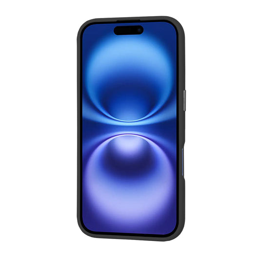 Pouzdro MagSafe pro Apple iPhone 16, Techsuit, HaloFrost, Černá