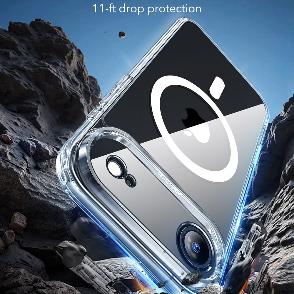 Pouzdro MagSafe pro Apple iPhone 17 Air, ESR, Classic Hybrid, Průhledné
