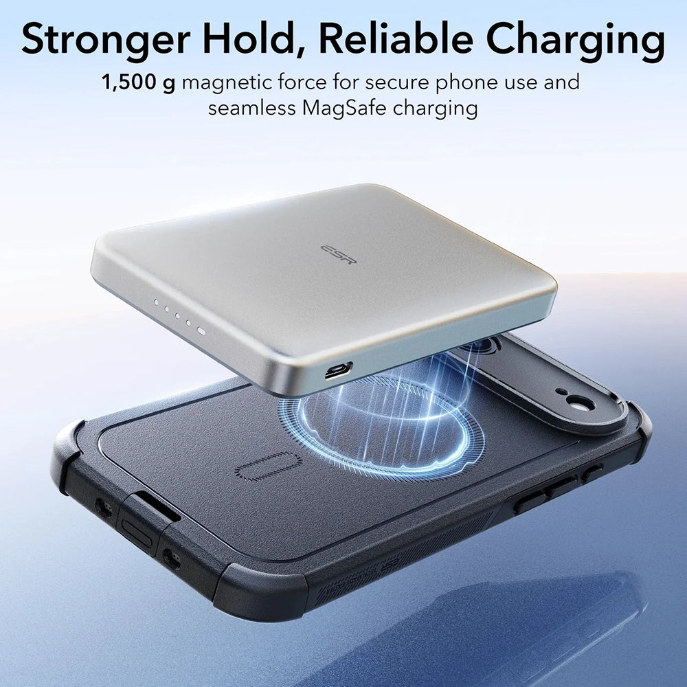 Pouzdro MagSafe pro Apple iPhone 17 Air, ESR, Cyber, Černá