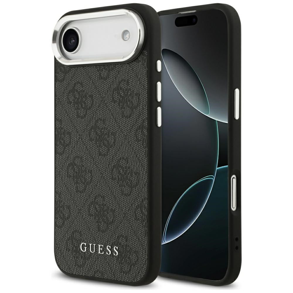 Pouzdro MagSafe pro Apple iPhone 17 Air, Guess, 4G Classic Logo, Černá