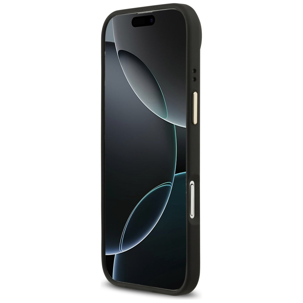 Pouzdro MagSafe pro Apple iPhone 17 Air, Guess, 4G Classic, Černá