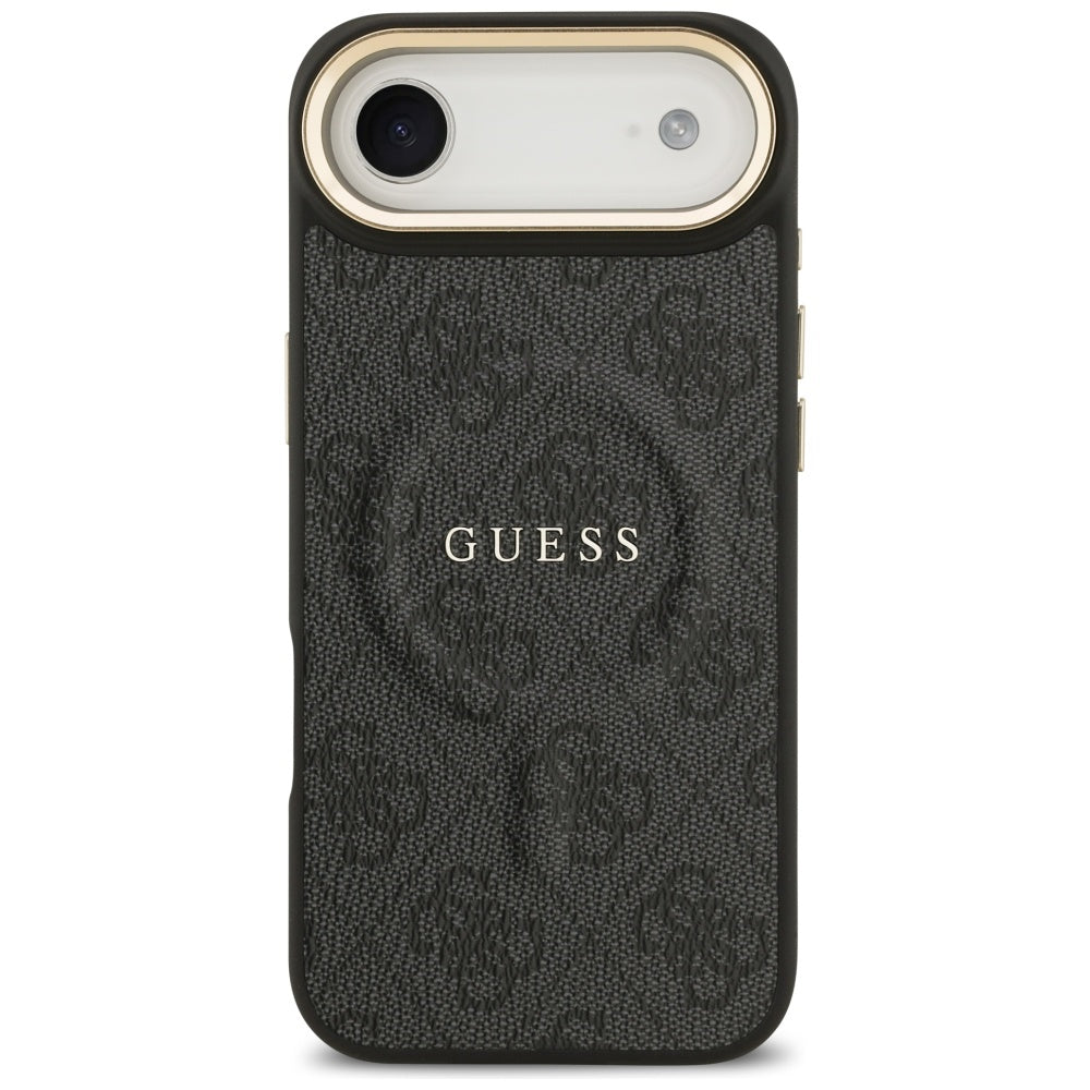 Pouzdro MagSafe pro Apple iPhone 17 Air, Guess, 4G Classic, Černá