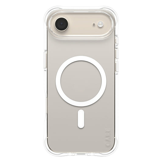 Pouzdro MagSafe pro Apple iPhone 17 Air, PanzerGlass, Care Fashionable, Průhledná Bílá