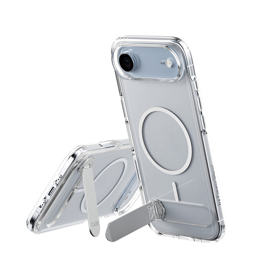 Pouzdro MagSafe pro Apple iPhone 17 Air, PanzerGlass, s funkcí stojánku, průhledné