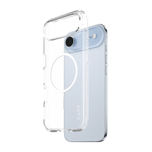 Pouzdro MagSafe pro Apple iPhone 17 Air, PanzerGlass, Care Urban Explorer, Bílá Transparentní