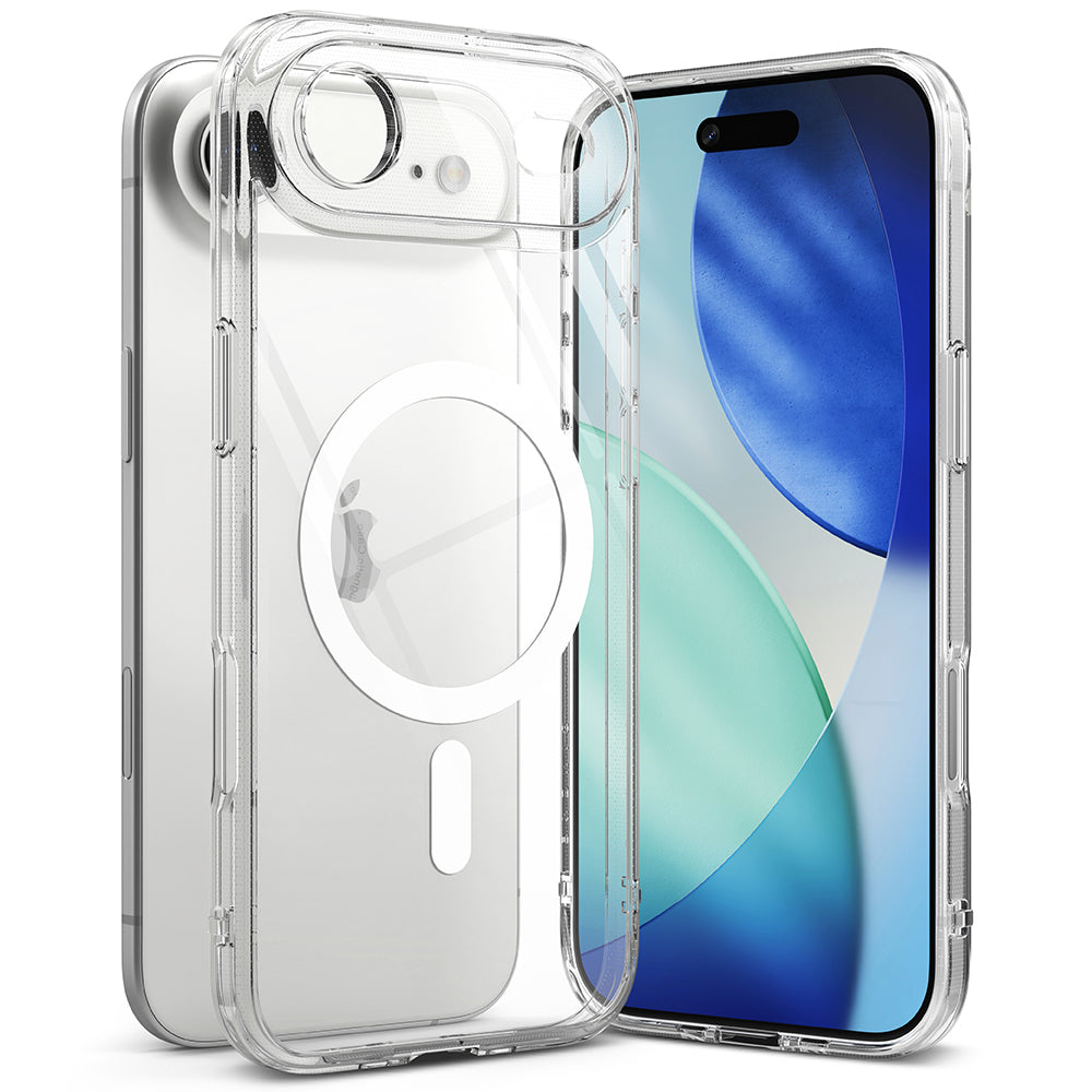 Pouzdro MagSafe pro Apple iPhone 17 Air, Ringke, Fusion, Průhledné
