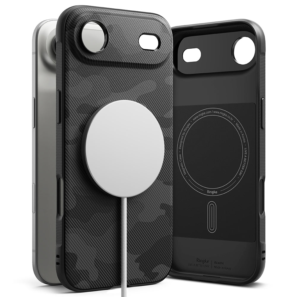 Pouzdro MagSafe pro Apple iPhone 17 Air, Ringke, Onyx, Camouflage