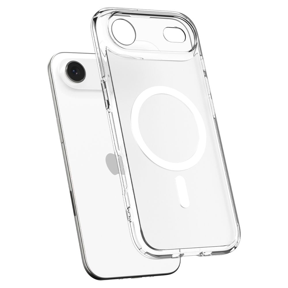 Pouzdro MagSafe pro Apple iPhone 17 Air, Spigen, Ultra Hybrid, Saténově bílé