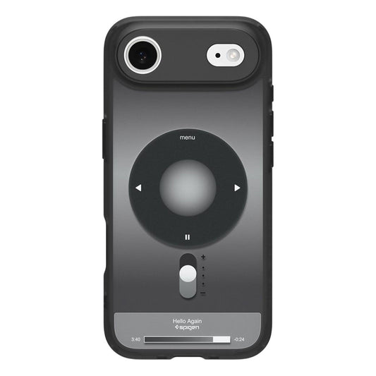 Pouzdro MagSafe pro Apple iPhone 17 Air, Spigen, Ultra Hybrid Classic, Černá