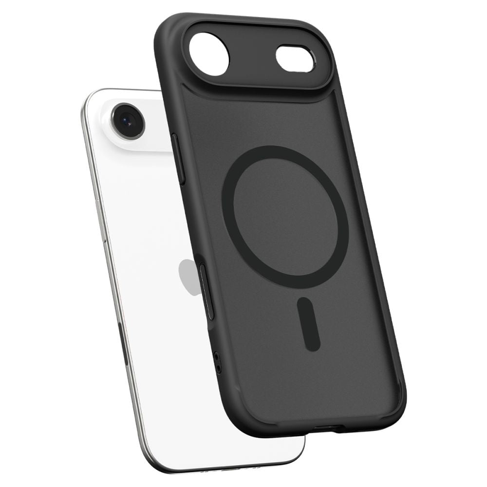 Pouzdro MagSafe pro Apple iPhone 17 Air, Spigen, Ultra Hybrid, Saténově černé ACS10316