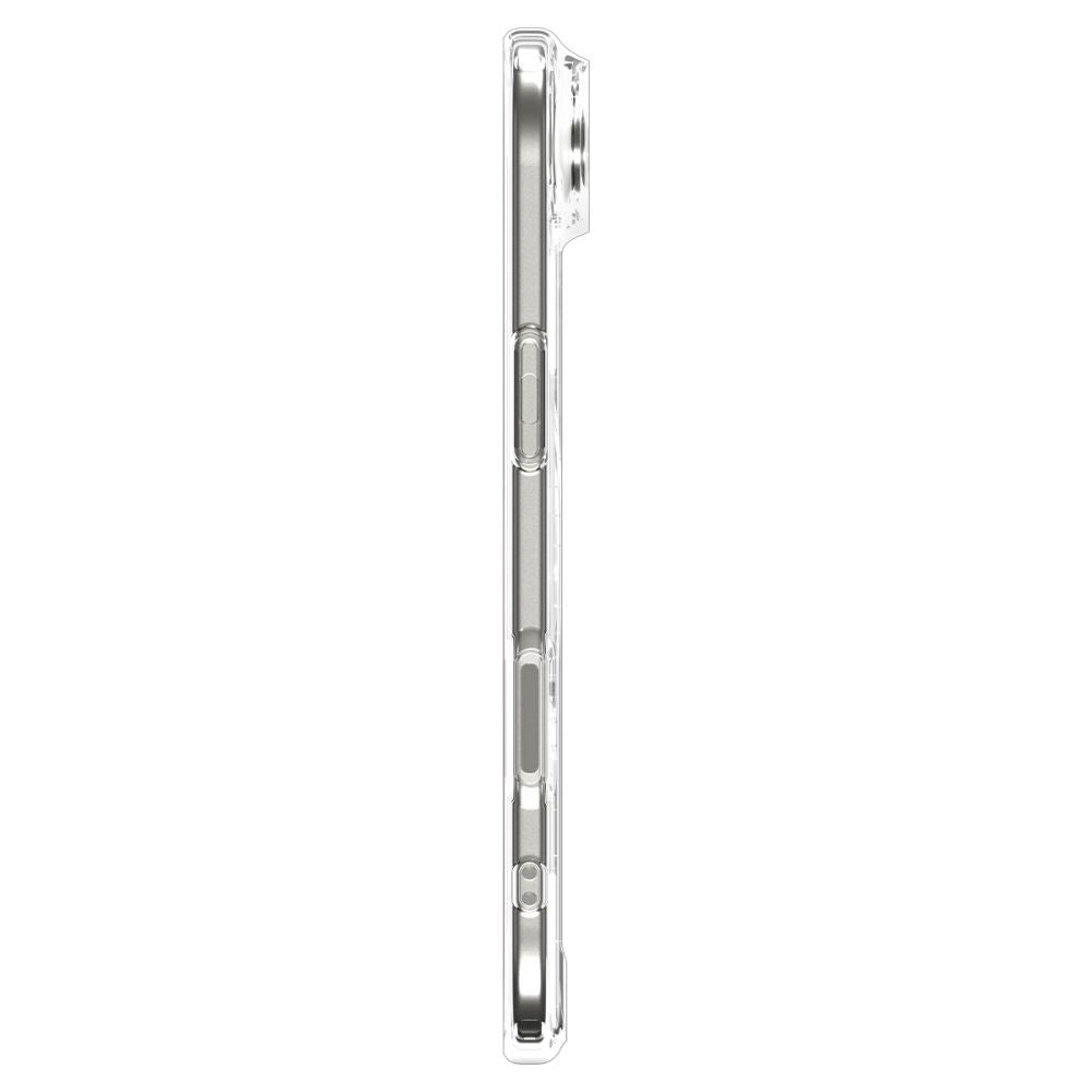 Pouzdro MagSafe pro Apple iPhone 17 Air, Spigen, Ultra Hybrid, Průhledná Bílá ACS10313