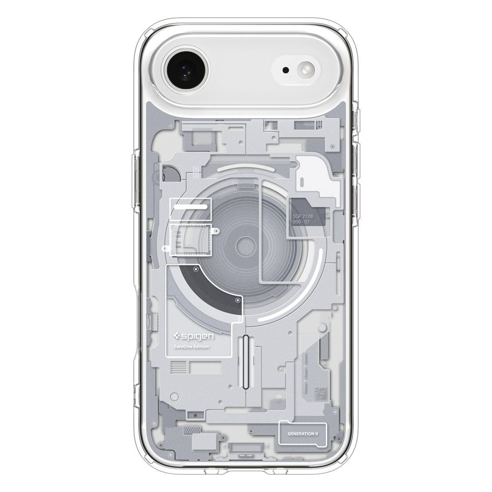 Pouzdro MagSafe pro Apple iPhone 17 Air, Spigen, Ultra Hybrid Zero One, Bílá ACS10318